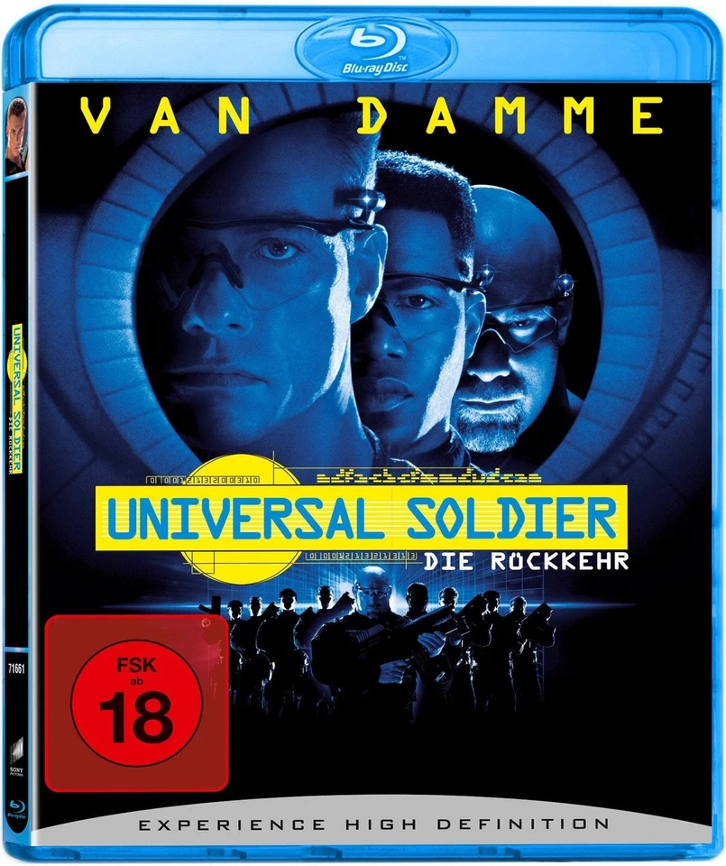 Universal Soldier - Die Rückkehr BluRay Van Damme UNCUT NEU OVP noch in Folie
