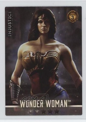 2019 Raw Thrills DC Injustice: Gods Among Us Series 3 Wonder Woman #030 0b0g