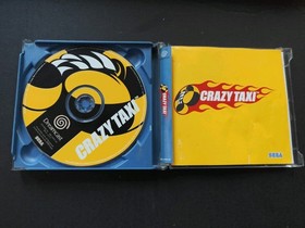 Sega Crazy Taxi for Dreamcast PAL Disc, Tested Working