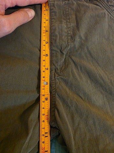 Boy Scout Official Youth Size 18 Olive Green Cargo Uniform Shorts - Picture 7 of 8