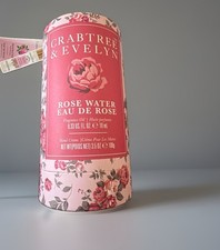 Crabtree Evelyn ROSE WATER Hand Cream 3.5oz Fragrance Oil .33oz Set New