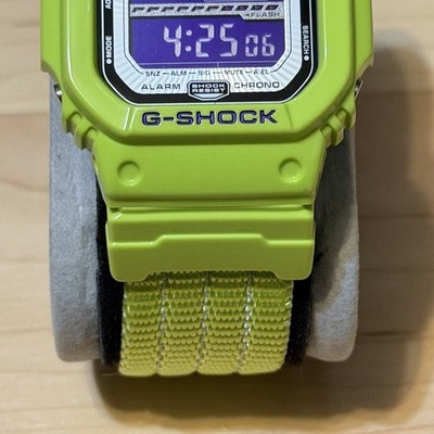 Casio G-Shock GLS-5600V-3 G-Lide Yellow Nylon Men's Digital Watch