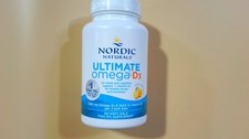 Nordic Naturals Ultimate Omega-D3, Lemon Flavor - 60 Soft Gels - 1280mg 10/28