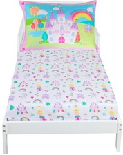 Todays Kids Princess 2-Piece Toddler Sheet Set - Breathable 100 Soft Brushed...