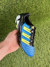 Adidas Predator Adipower FG men’s football boots 8 UK blue yellow retro rare