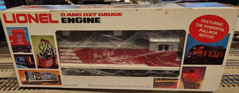 LIONEL 6-8057 SW-1 Burlington Switcher IN LN CONDITION IN OB, TEST RUN ONLY. - Image 3 of 4