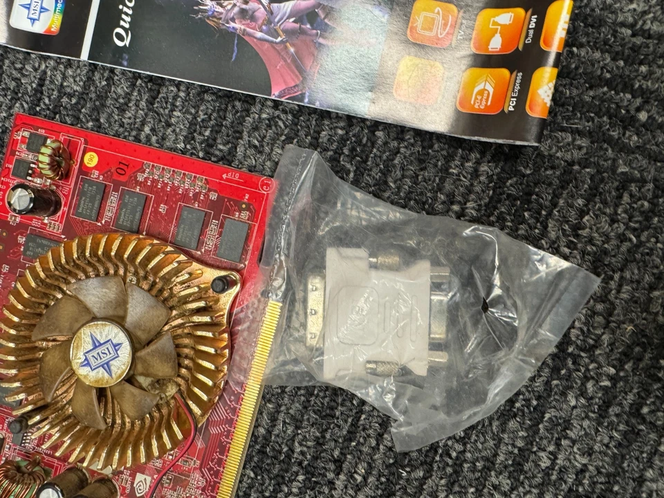 MSI GeForce 8500 GT 512MB DDR2 PCIe x16 GPU NX8500GTTD556E - Image 4 of 4