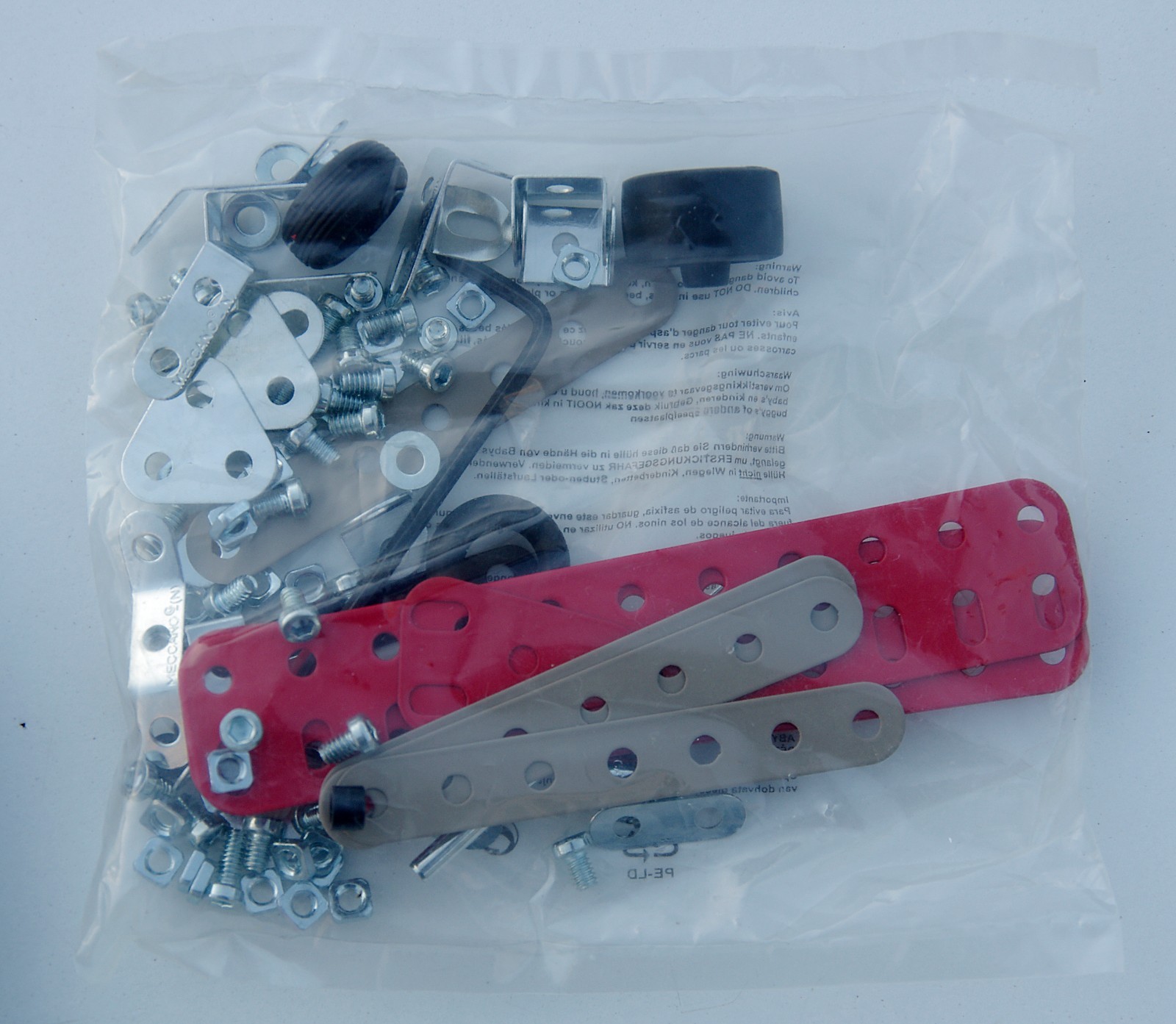 Meccano Bi-Plane Construction Kit 90 Parts From Marks & Spencer Sealed Parts