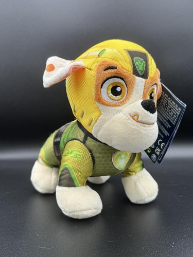 New Nickelodeon PAW PATROL Aqua Pups Pals 8" Plush RUBBLE with Tags - Picture 2 of 7