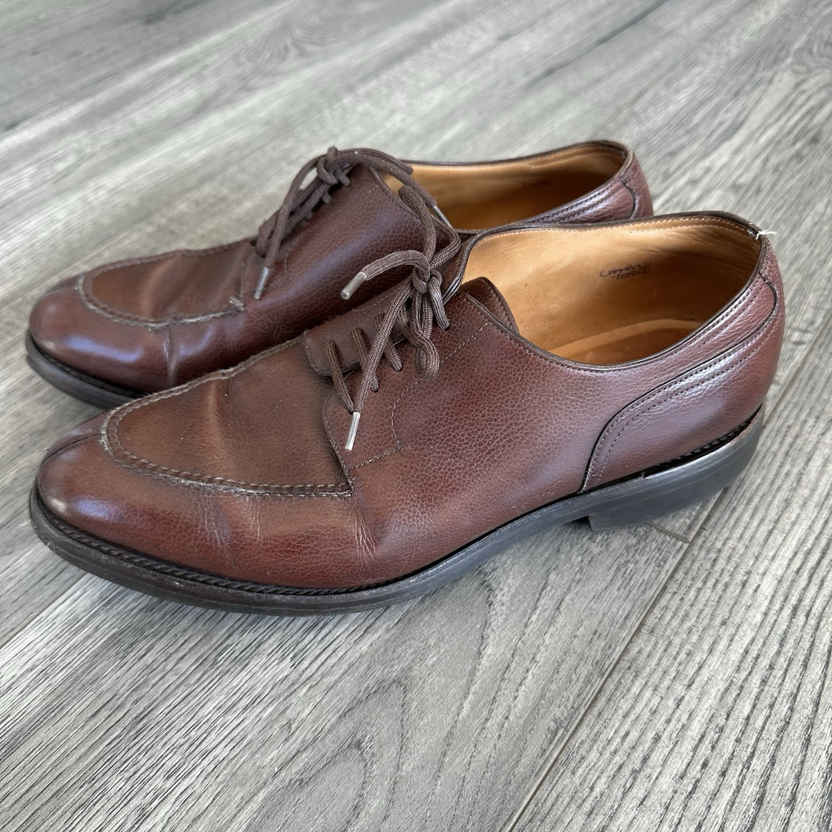 John Lobb Chambord Brown Leather Calf Oxford Dress Shoe Lace John Lobb Chambord Brown Leather Calf Oxford Dress Shoe Lace