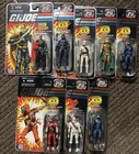 Hasbro G.I. Joe 25th Anniversary Action Figure 2007 LOT 8 Figures