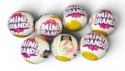 Lot of 7 Series 3 Sealed Zuru  Surprise Mini Brands Fashion Balls