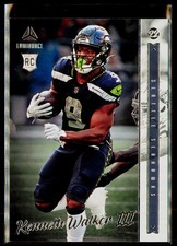 2022 Panini Chronicles Kenneth Walker III Luminance Update RC Seattle Seahawks