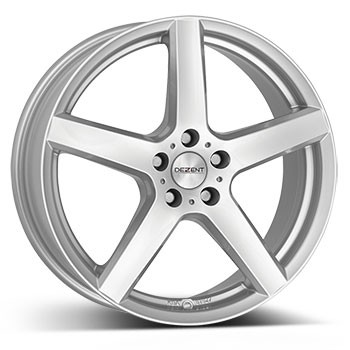 CERCHIO IN LEGA PER HYUNDAI IX20 7,0J17"" 5X114,3 48 71,60 DEZENT TY SILVER