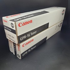 Set of 2 Genuine Canon 9634A003 / GPR-16 Black Toner for iR 3570 / 4570