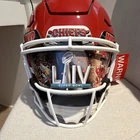 Patrick Mahomes Signed Chiefs Full Size Helmet  + Super Bowl LIV Visor MVP