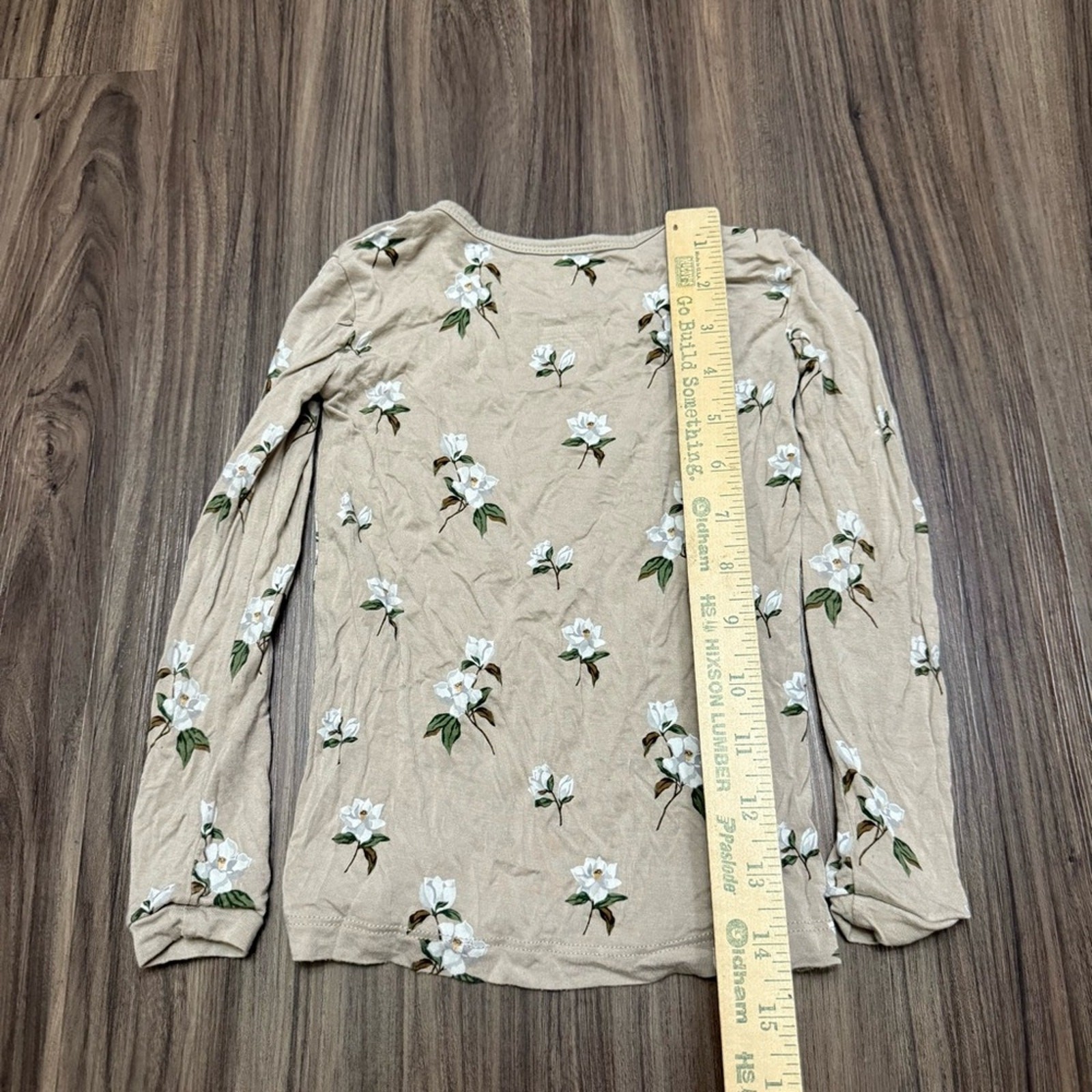 Kyte Baby pajama long sleeve toddler baby size 3T FLORAL cream