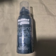 NeilMed Piercing Aftercare Fine Mist Neil Cleanse Wound Wash 2.7oz Ex 2030-04