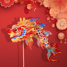 DIY Chinese New Year Lantern 2024 Spring Festival Decoration for Teen Kids