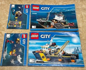 LEGO City: Deep Sea Exploration Vessel (60095) Instruction Books & Parts
