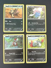 Pokémon TCG Sandile Inkay Pawniard Sneasel 2014 Basic Lot 63/114 93/116 60/114