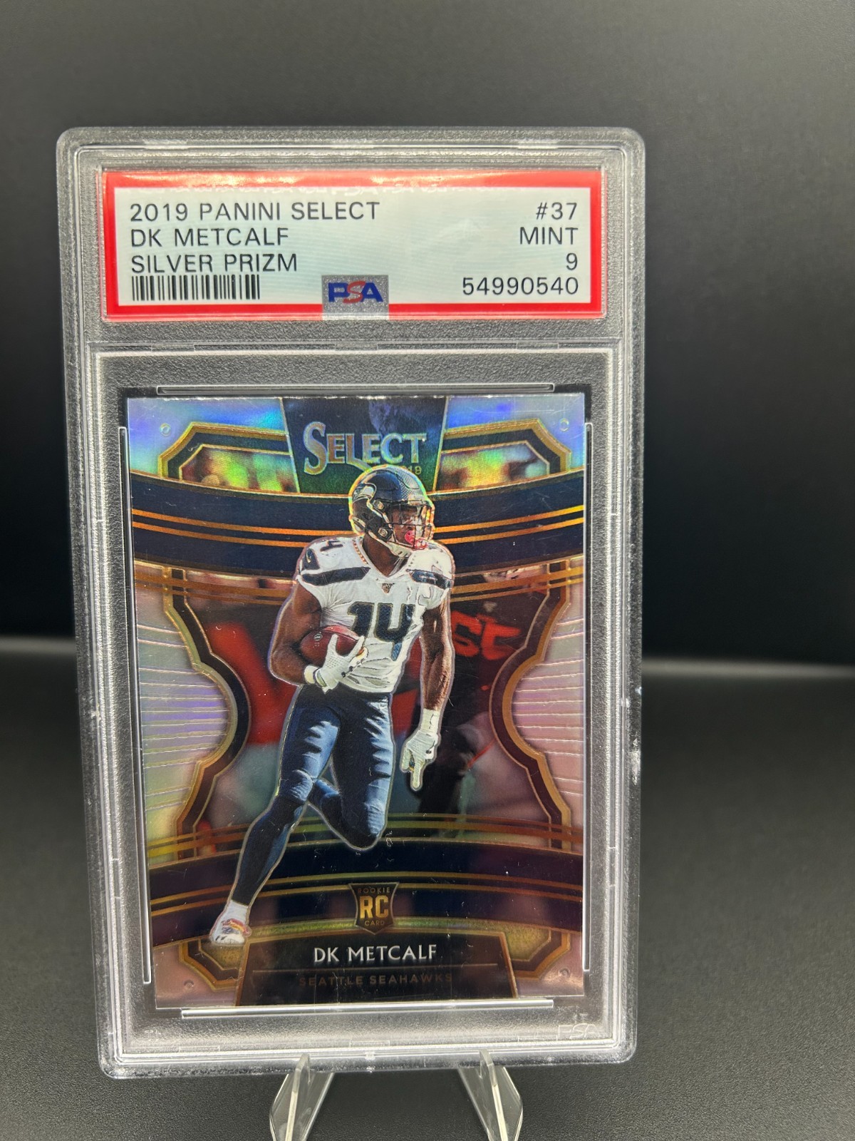 2019 Panini Select DK Metcalf Silver Prizm #37