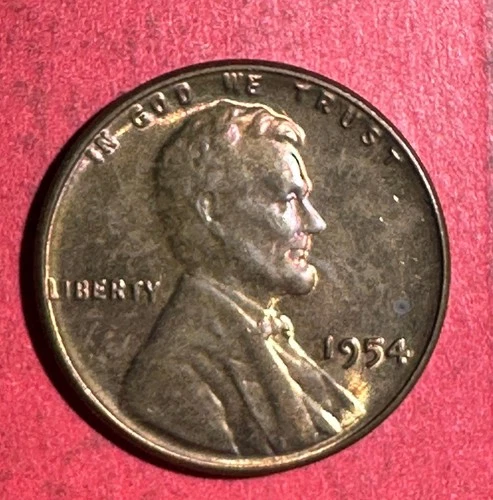 1954 Choice Uncirculated US LINCOLN Cent! 2nd Lowest Mintage in 1941 to Current!