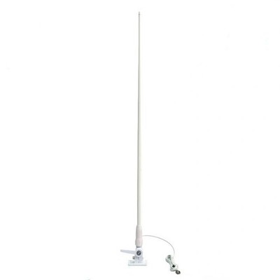 42'' VHF Marine Antenna Fiberglass 3dBd With Ratchet Mount Boat Radio TDTMR1100