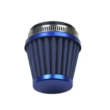 Blue 50mm Air Filter - Universal Fit For ATV, Go-Kart, Motorcycle & Mini Bike