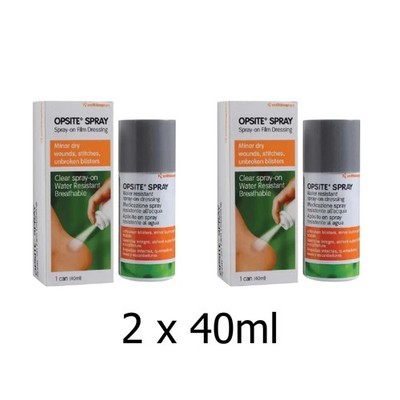 OPSITE Spray-On Film Dressing 40ml (Pack of 2)   Smith & Nephew Advanced Skin