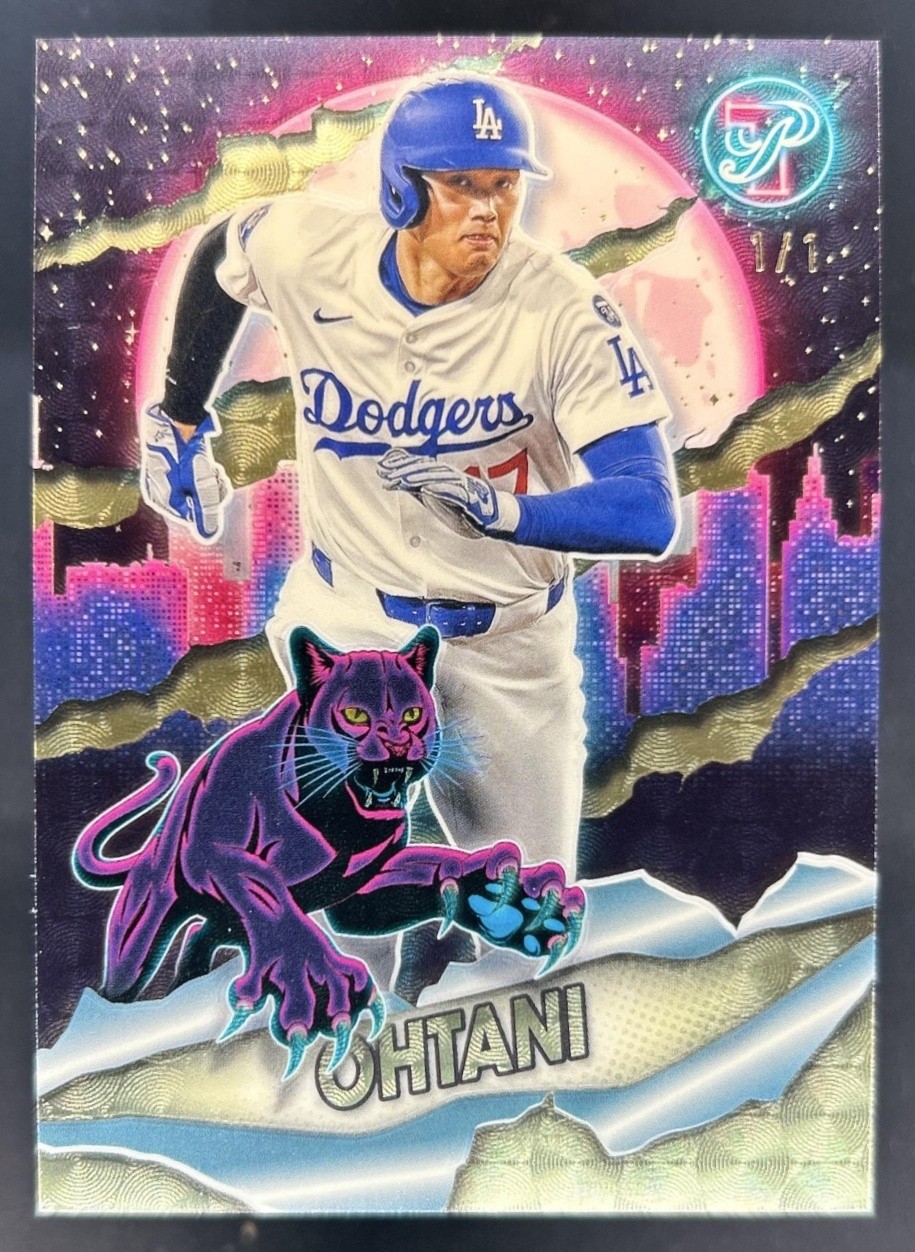 2025 Topps Pristine Shohei Ohtani Prowlers SuperFractor #1/1 Dodgers