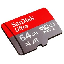 SanDisk Ultra MicroSD A1 UHS-I Class 10 Card up to 140MB/s for Smartphone, T