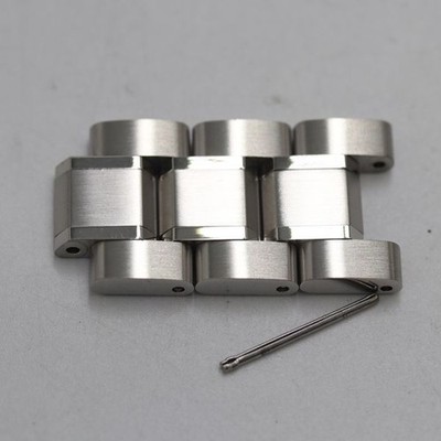 Orient Star DK05-C0-B CA Genuine Watch Links 3pcs Silver 18mm Parts
