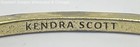 Kendra Scott Gold Tone Pink Crystal Cuff Bracelet 8.3g — photo 2