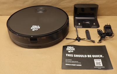 #ad Dirt Devil Robot Vacuum Cleaner with Gyroscope Zig Zag Navigation Wi Fi App $46.75