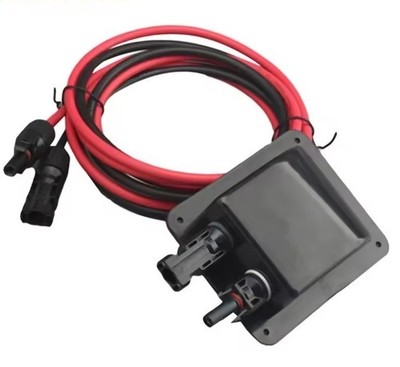 NEW ---Double Port Solar Cable Entry Box IP68 Waterproof