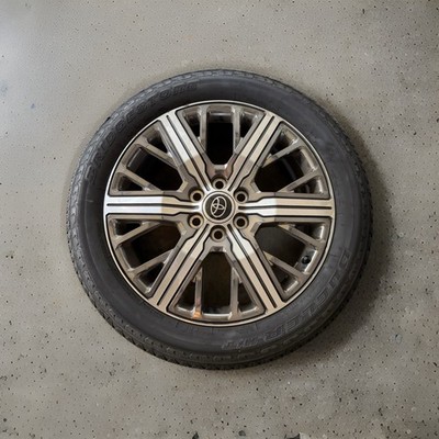 2024 Low Profile Bridgestone Dueler H/T OEM Toyota Tundra wheels and tires
