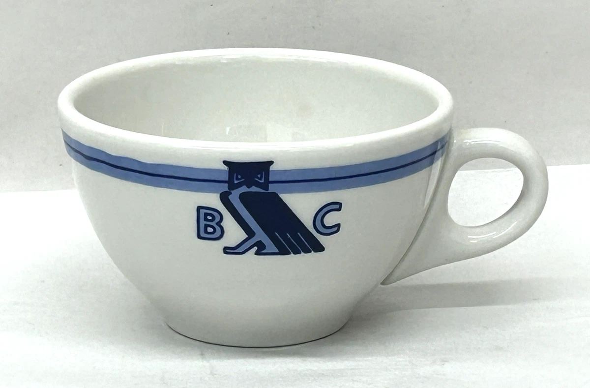 蓝色收藏杯碟1950-1959 时间段生产| eBay