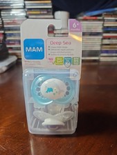 MAM 6 Months 2 pacifiers new in package Dolphin Deep Sea