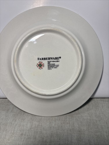 VINTAGE Farberware Plates 1997 Scottsdale #4009 Stoneware 6.5 “ 7.5" 10.5”sizes - Picture 20 of 20