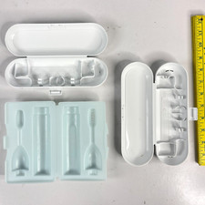 Philips SoniCare Toothbrush 3 Hard Plastic Travel Cases Replacements ONLY