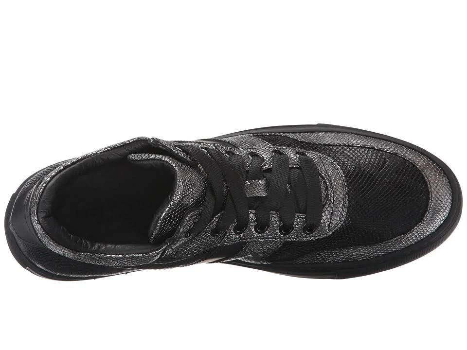 $295 Kenneth Cole Negro Etiqueta Go The Distance Tenis Italia, Negro/Plateado, 11.5M Foto 3 de 4