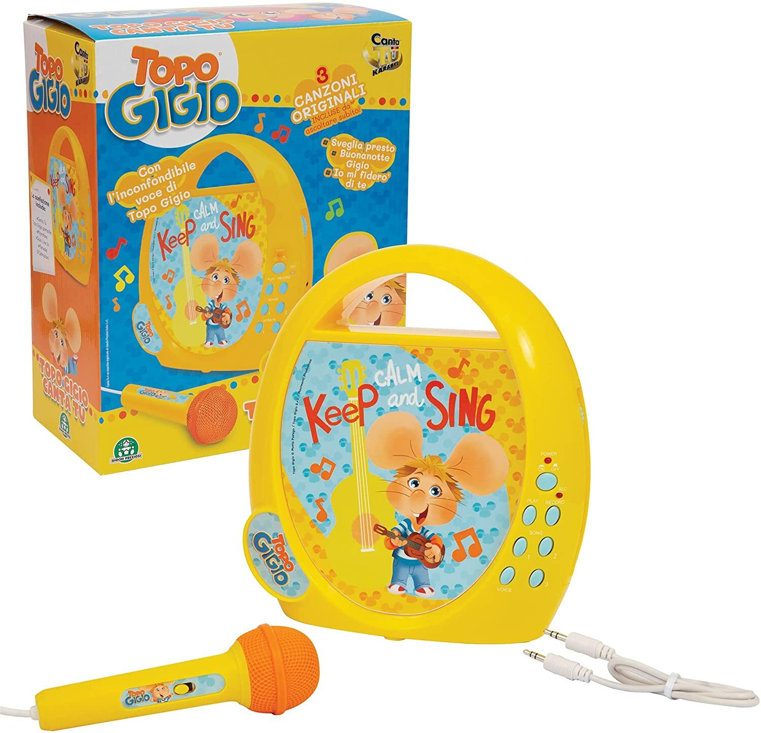 CANTA TU TOPO GRIGIO GIOCHI PREZIOSI TPG27000