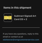 Ed Sheeran Signed CD Art Cards Plus Unopened Box! — photo 8