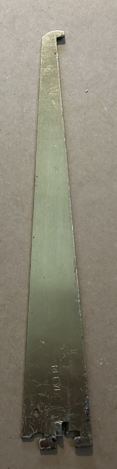 REEVE 12x2 Gold Metal Shelf Bracket Heavy Duty Vintage Style  