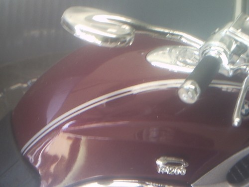 1 BMW 1200C in rot von New-Ray 1:6 in beschädigter OVP gebraucht - Bild 8 von 12