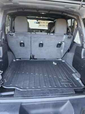 Rear Trunk Cargo Liner Mat for JEEP WRANGLER JL 4-Door 2018-2026 w/out Subwoofer