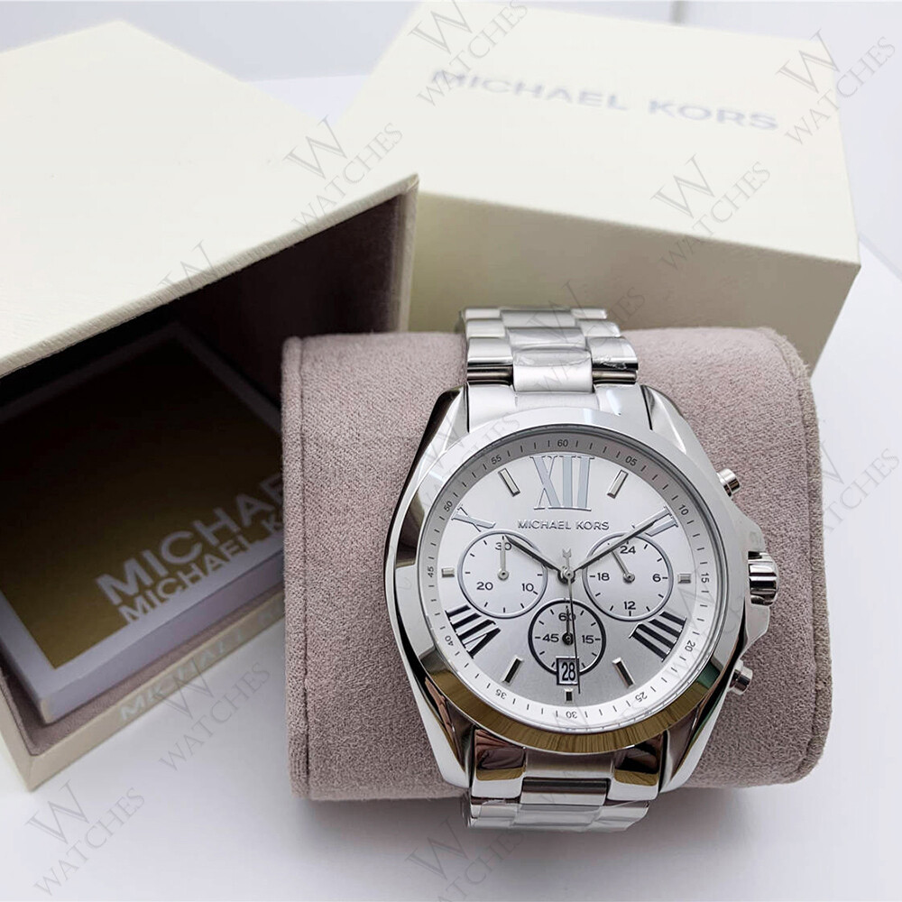 Michael Kors Bradshaw Silver Women's Watch - MK5535 for sale
