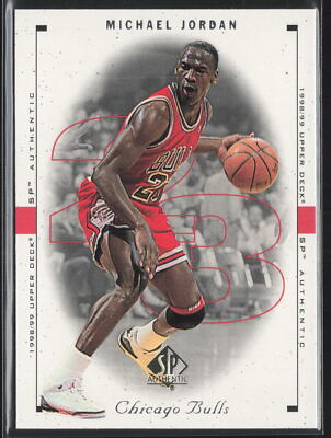 JORDAN オーセンティック BULLS マイケルジョーダン 1998 SP Authentic Michael Jordan #1 | eBay