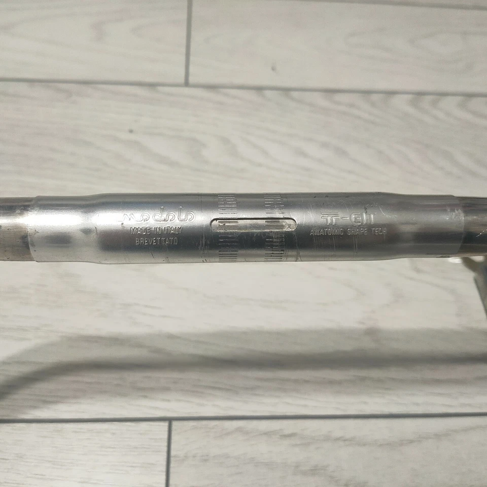 Vintage Modolo Race Bicycle Handlebar Drop Bar 26 mm Clamp Road Bike Parts - Image 4 of 4